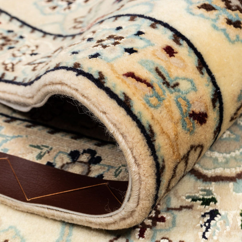 Perzisch tapijt - Nain - Koninklijk - 365 x 243 cm - beige