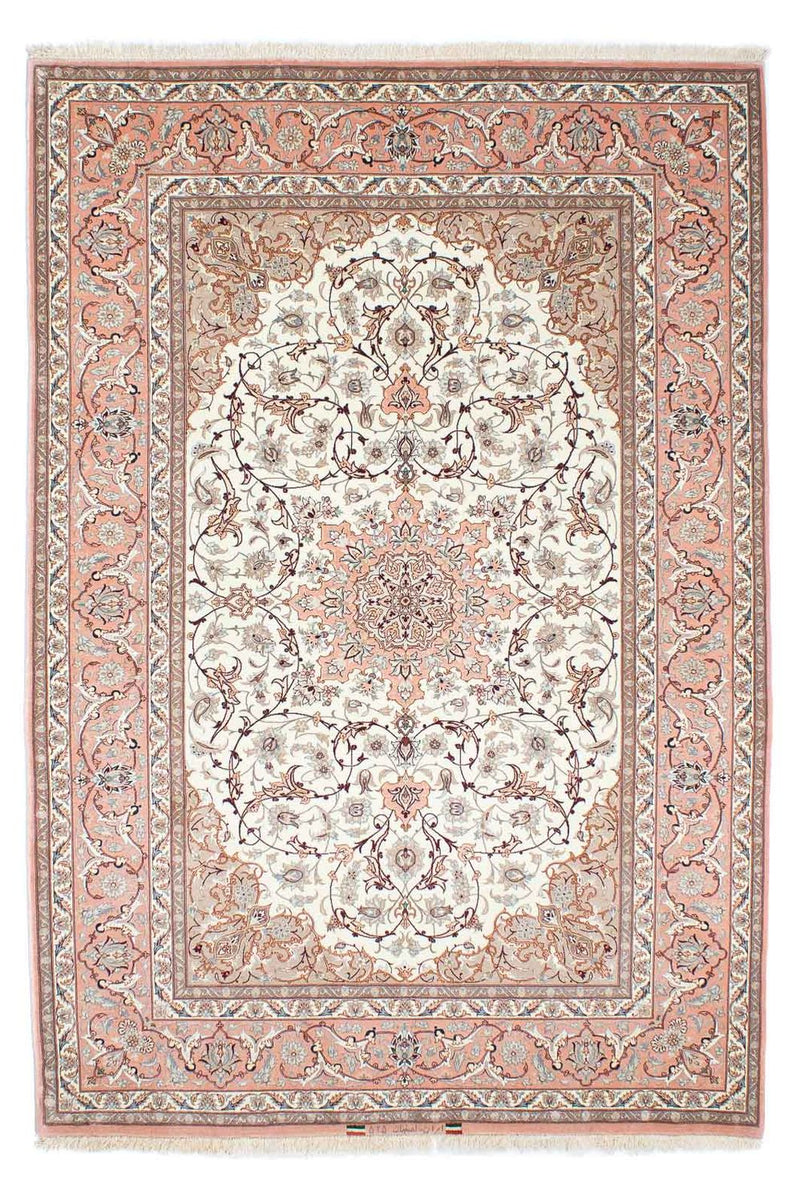 Perzisch tapijt - Isfahan - Premium - 225 x 150 cm - beige