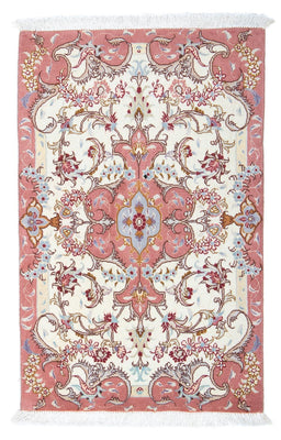 Perzisch tapijt - Tabriz - Royal - 93 x 60 cm - beige