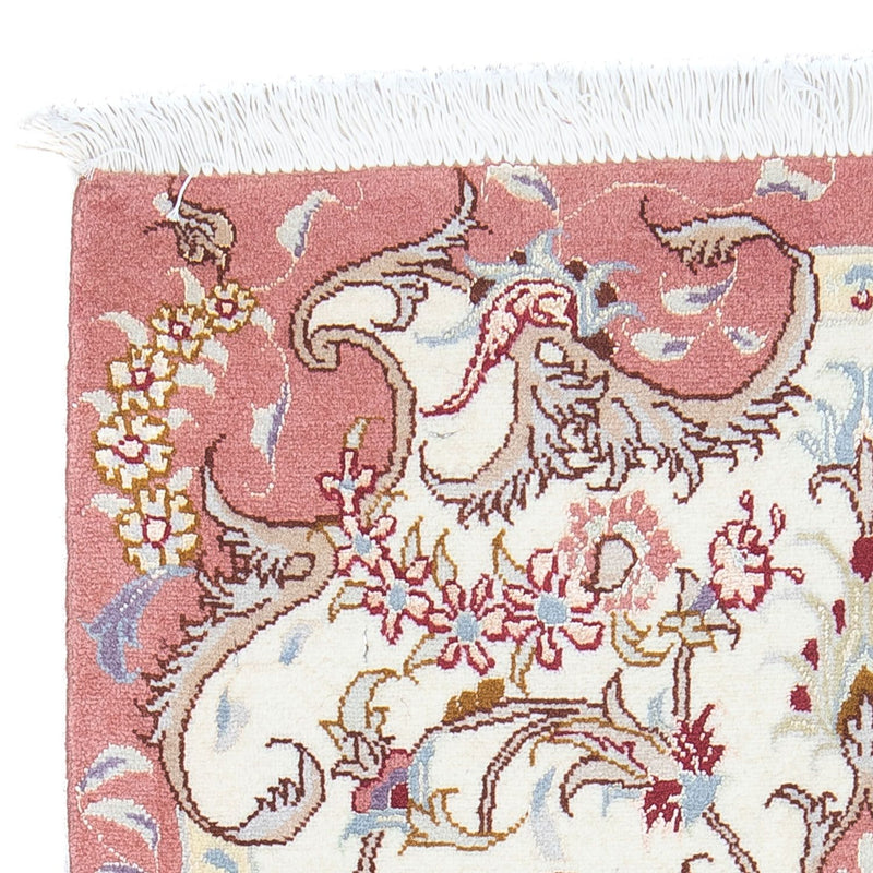 Perzisch tapijt - Tabriz - Royal - 93 x 60 cm - beige