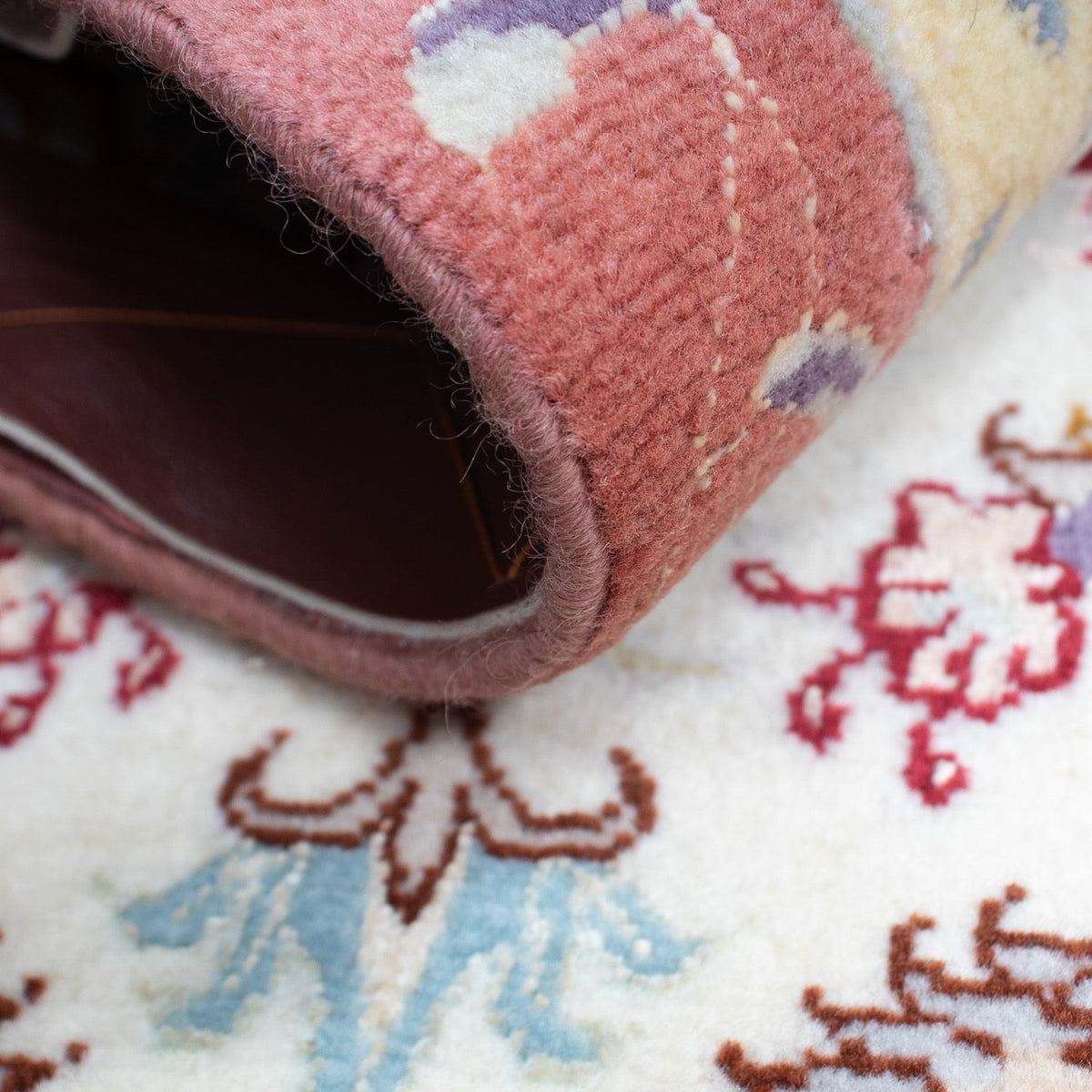 Perzisch tapijt - Tabriz - Royal - 93 x 60 cm - beige