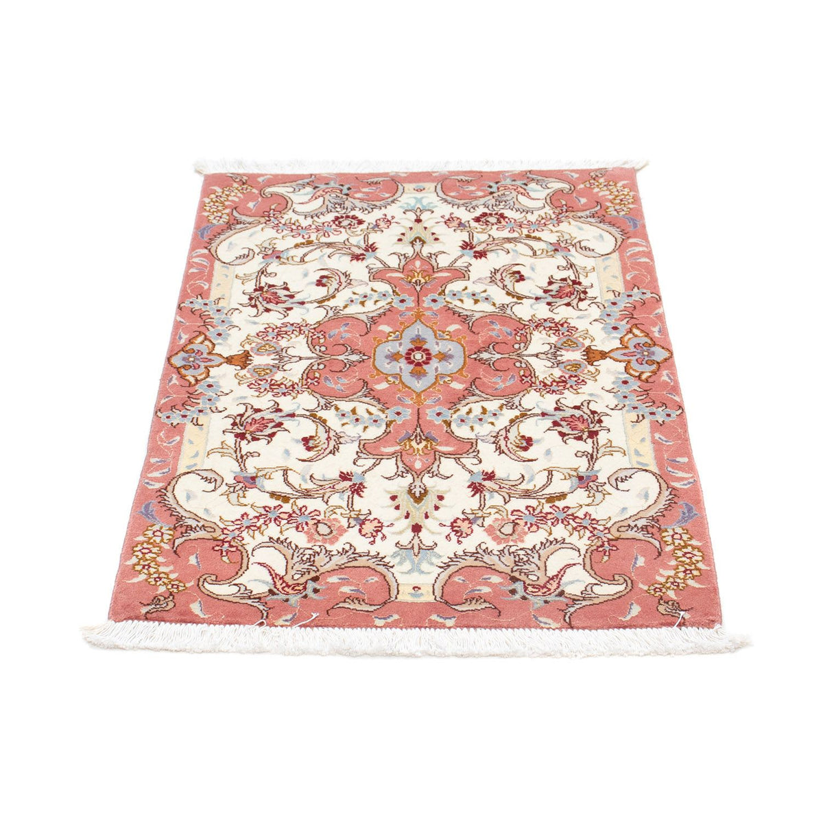 Perzisch tapijt - Tabriz - Royal - 93 x 60 cm - beige