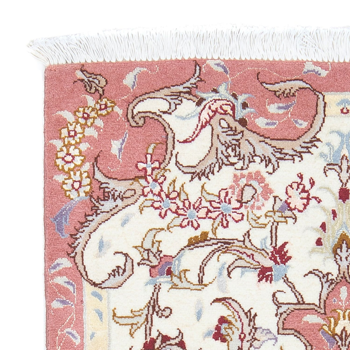 Perzisch tapijt - Tabriz - Royal - 92 x 60 cm - beige