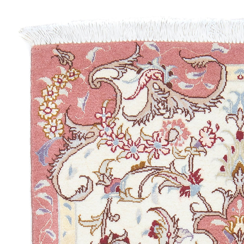 Perzisch tapijt - Tabriz - Royal - 92 x 60 cm - beige