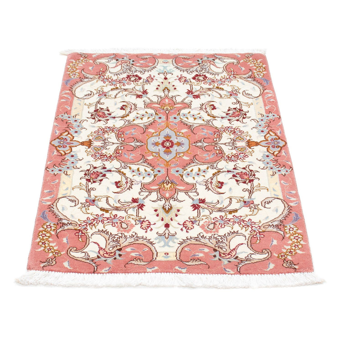 Perzisch tapijt - Tabriz - Royal - 92 x 60 cm - beige