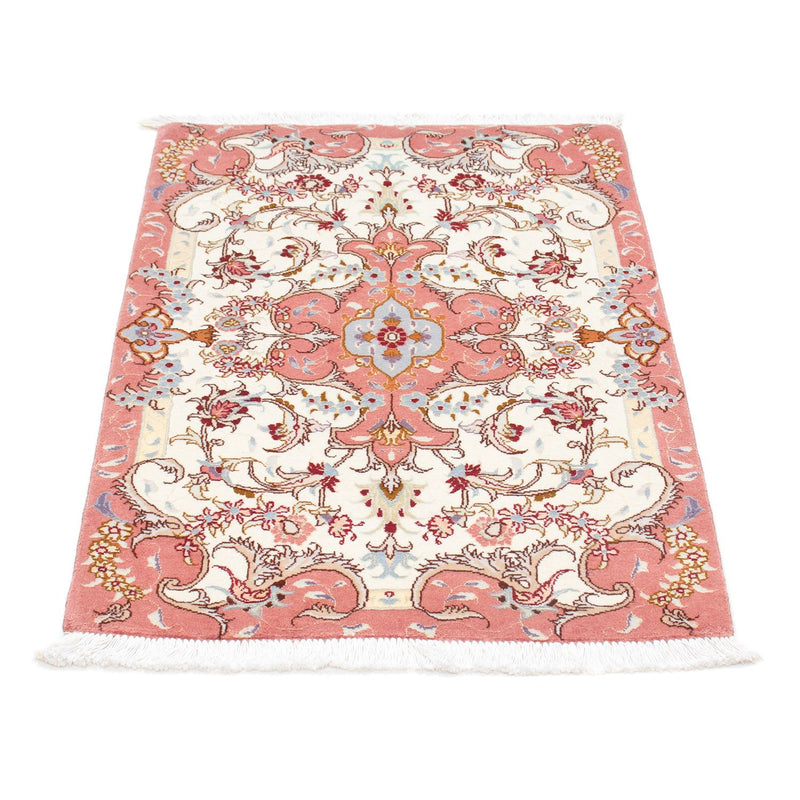 Perzisch tapijt - Tabriz - Royal - 92 x 60 cm - beige