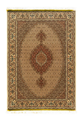 Perzisch tapijt - Tabriz - Royal - 148 x 102 cm - beige