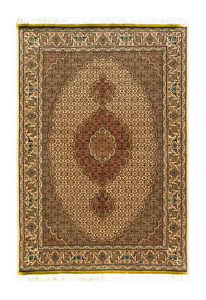Perzisch tapijt - Tabriz - Royal - 148 x 102 cm - beige