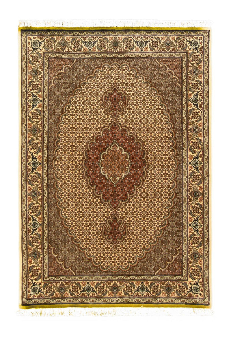 Perzisch tapijt - Tabriz - Royal - 148 x 102 cm - beige