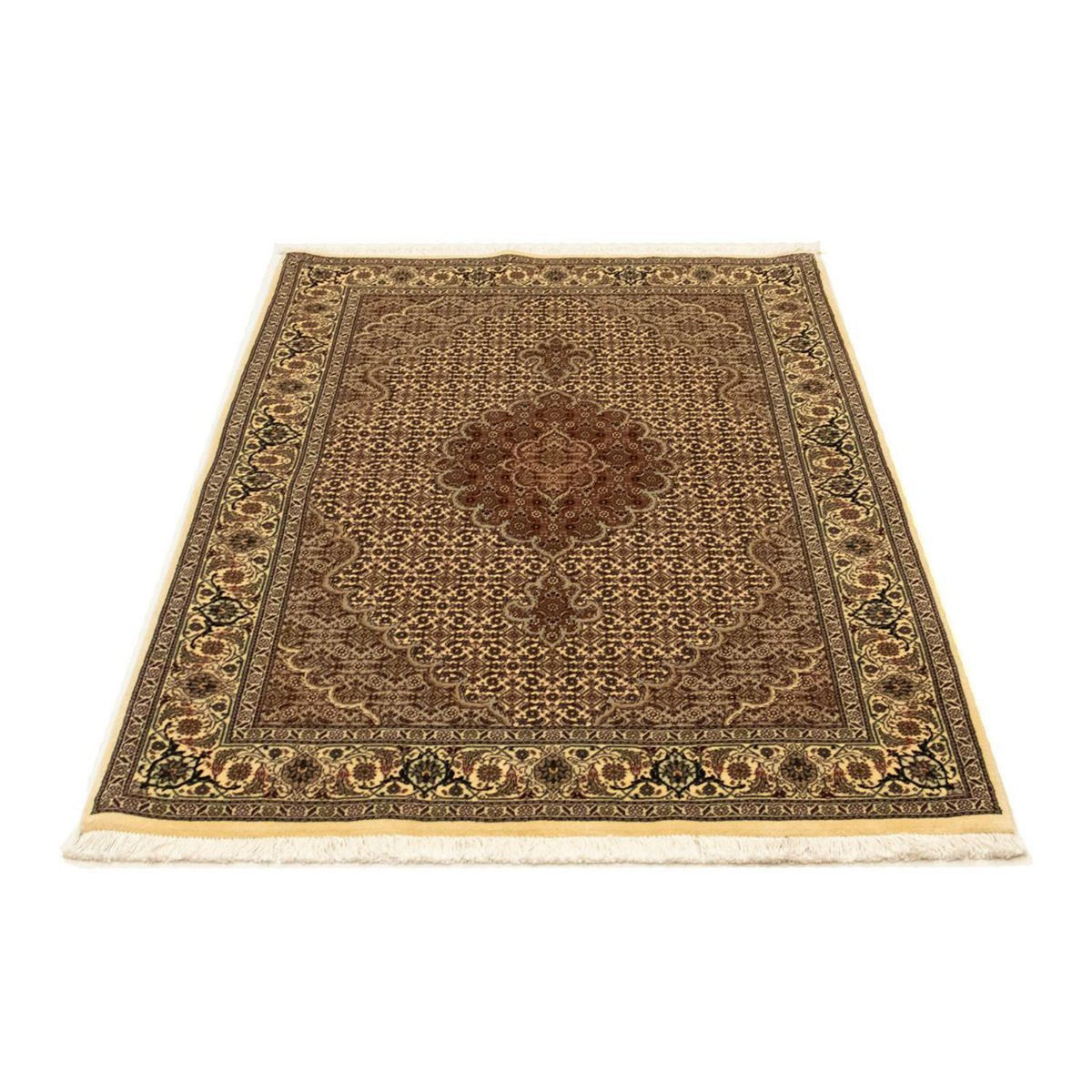 Perzisch tapijt - Tabriz - Royal - 160 x 103 cm - beige