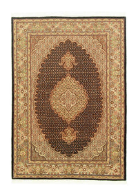 Perzisch tapijt - Tabriz - Royal - 148 x 102 cm - zwart