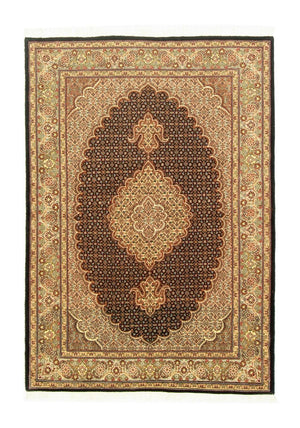 Perzisch tapijt - Tabriz - Royal - 148 x 102 cm - zwart