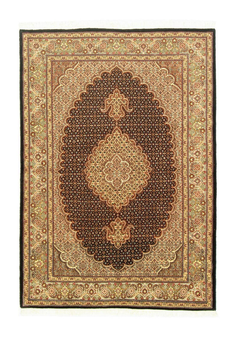 Perzisch tapijt - Tabriz - Royal - 148 x 102 cm - zwart