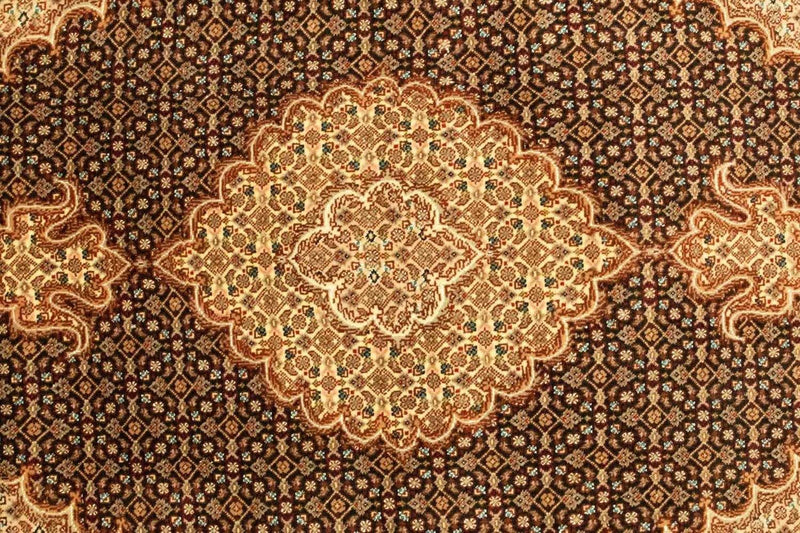 Perzisch tapijt - Tabriz - Royal - 148 x 102 cm - zwart