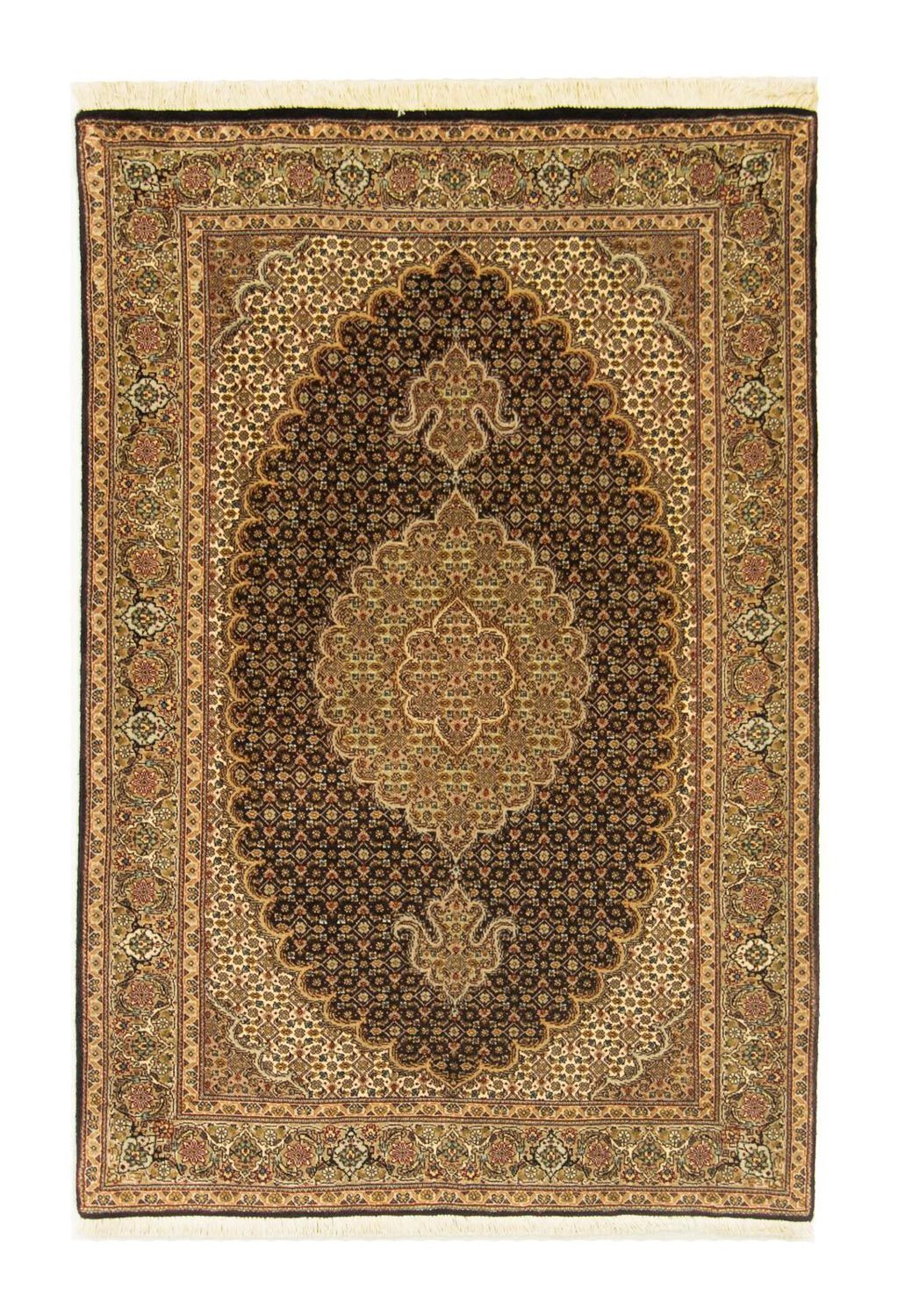 Perzisch tapijt - Tabriz - Royal - 151 x 102 cm - donkerblauw
