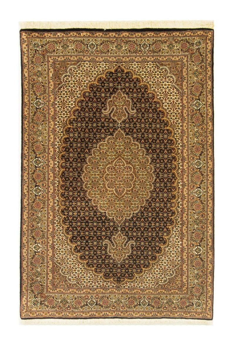 Perzisch tapijt - Tabriz - Royal - 151 x 102 cm - donkerblauw