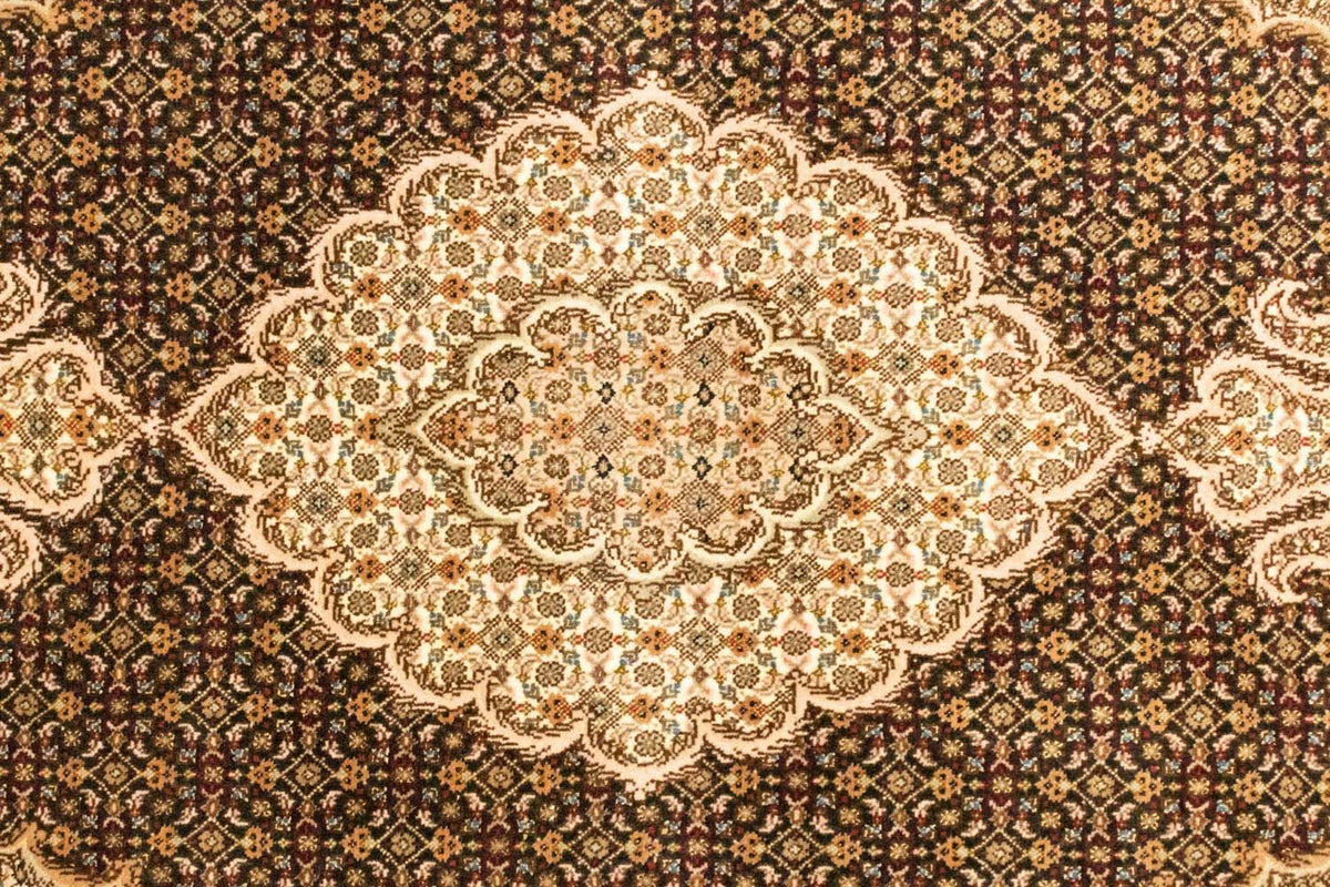 Perzisch tapijt - Tabriz - 158 x 100 cm - zwart