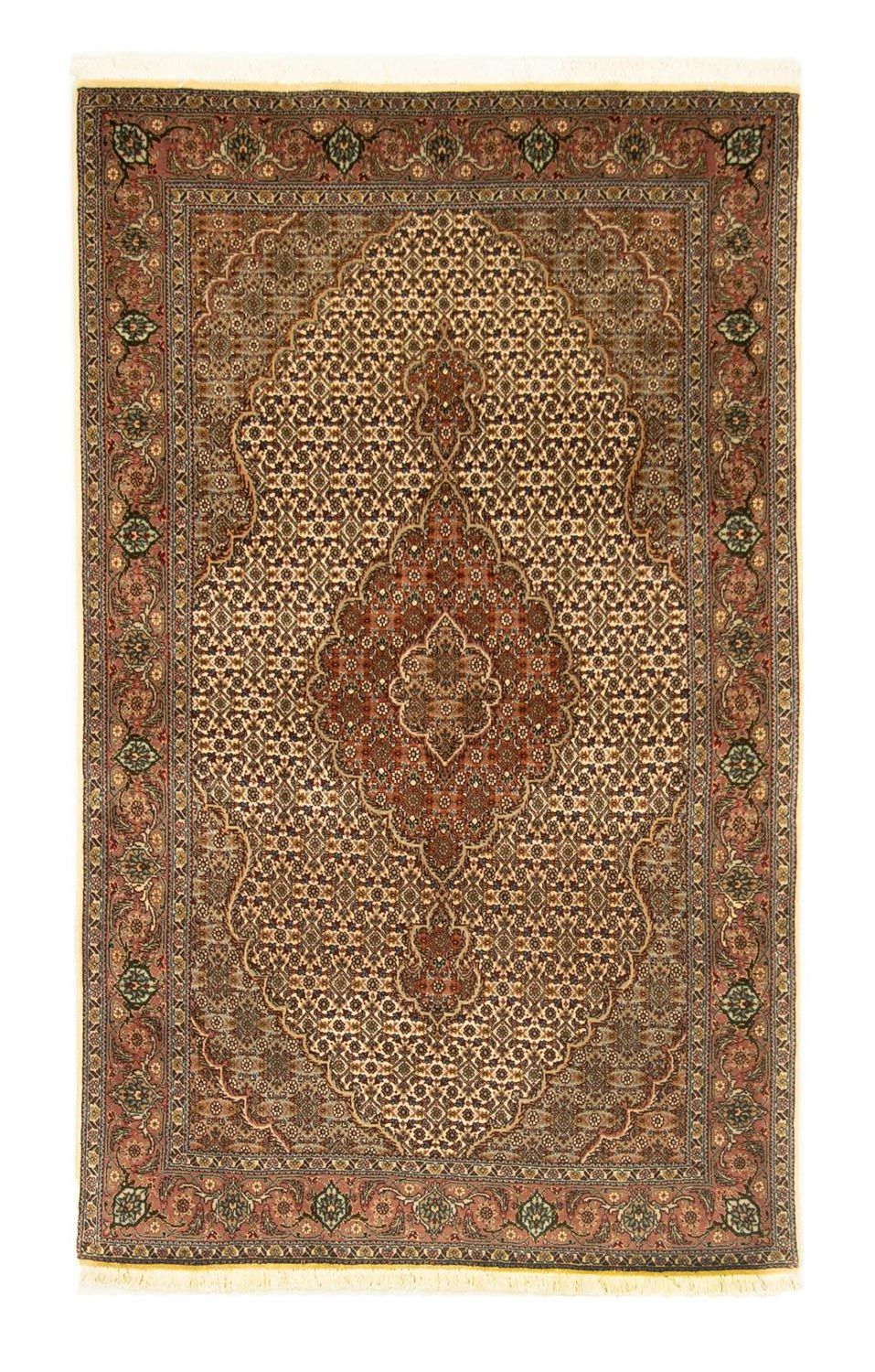 Perzisch tapijt - Tabriz - Royal - 164 x 102 cm - beige