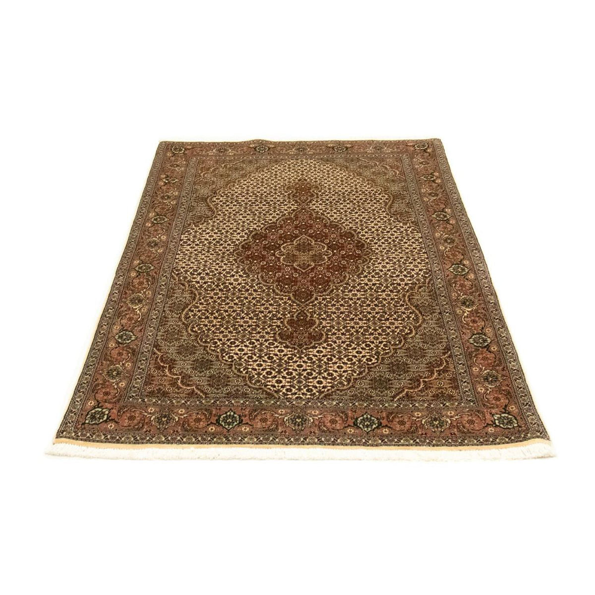 Perzisch tapijt - Tabriz - Royal - 164 x 102 cm - beige
