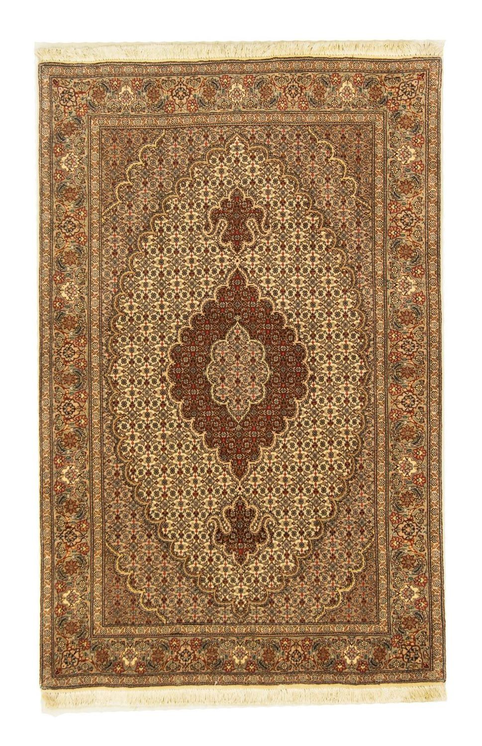 Perzisch tapijt - Tabriz - Royal - 165 x 103 cm - beige