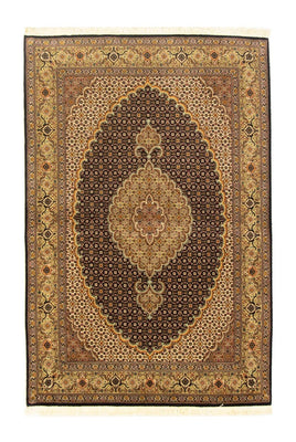 Perzisch tapijt - Tabriz - Royal - 156 x 103 cm - zwart
