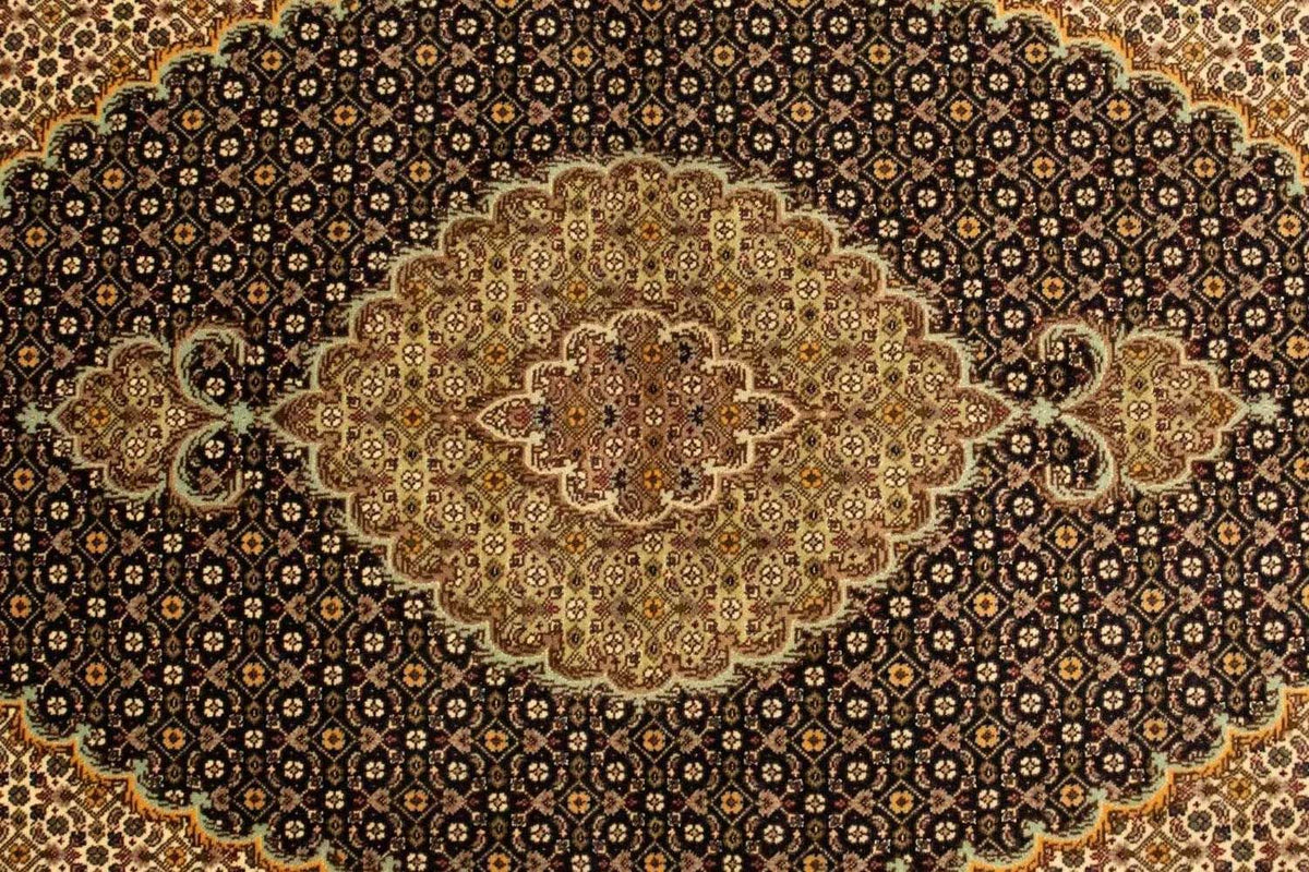 Perzisch tapijt - Tabriz - Royal - 156 x 103 cm - zwart