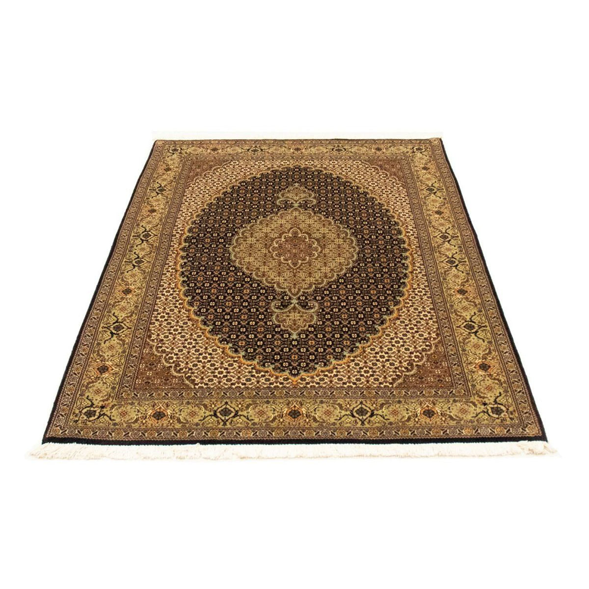 Perzisch tapijt - Tabriz - Royal - 156 x 103 cm - zwart