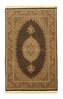 Perzisch tapijt - Tabriz - Royal - 159 x 100 cm - zwart
