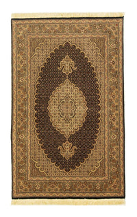 Perzisch tapijt - Tabriz - Royal - 159 x 100 cm - zwart