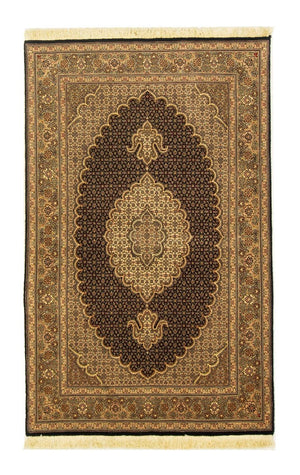 Perzisch tapijt - Tabriz - Royal - 159 x 100 cm - zwart