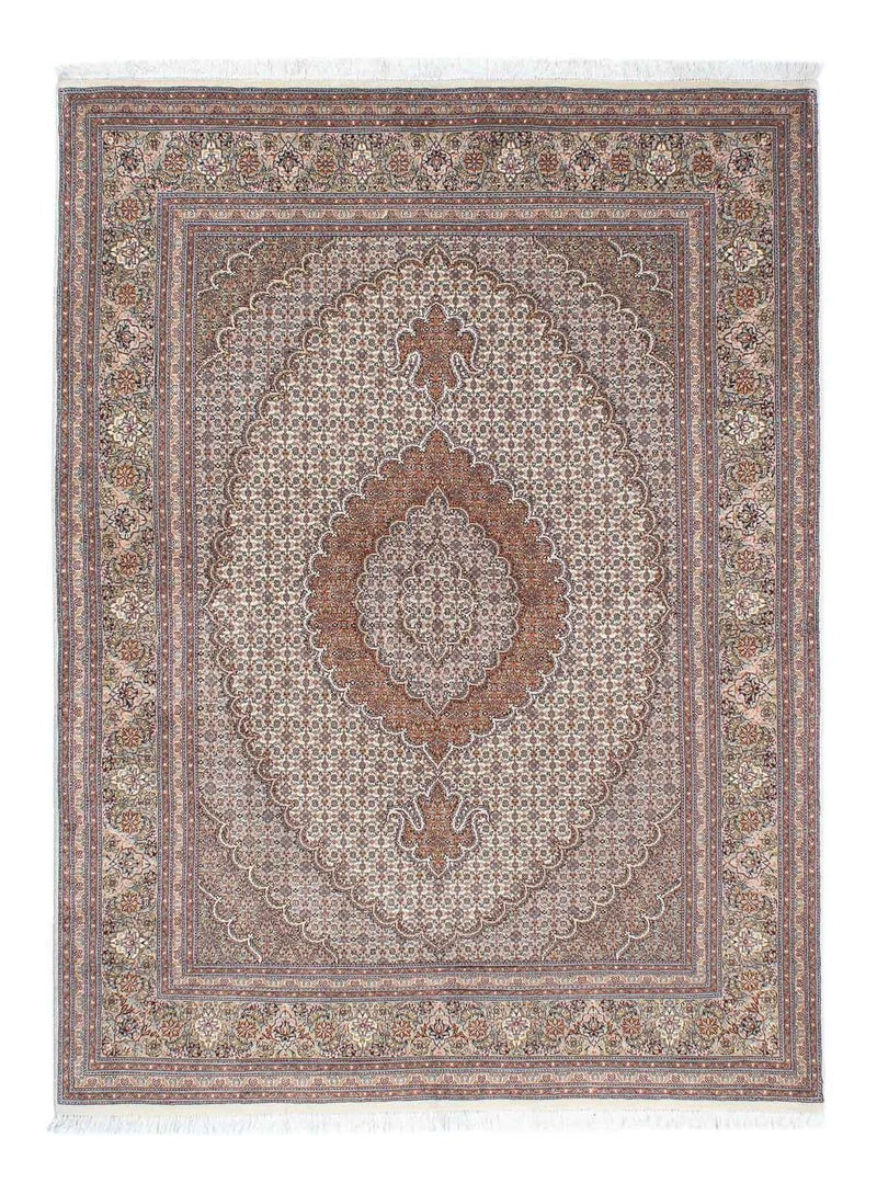 Perzisch tapijt - Tabriz - 203 x 146 cm - lichtbruin