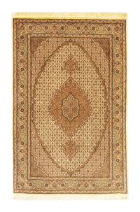 Perzisch tapijt - Tabriz - Royal - 154 x 100 cm - beige