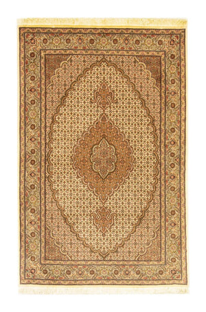 Perzisch tapijt - Tabriz - Royal - 154 x 100 cm - beige