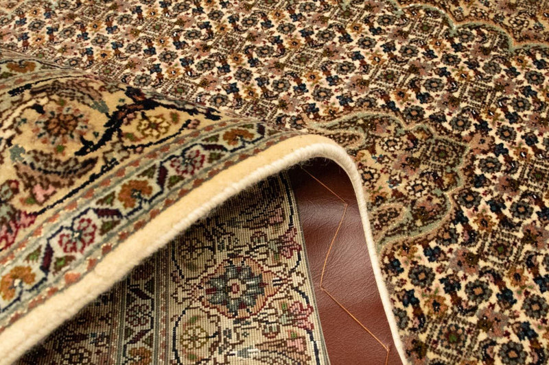 Perzisch tapijt - Tabriz - Royal - 153 x 102 cm - beige