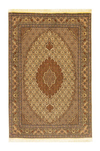 Perzisch tapijt - Tabriz - Royal - 150 x 102 cm - beige