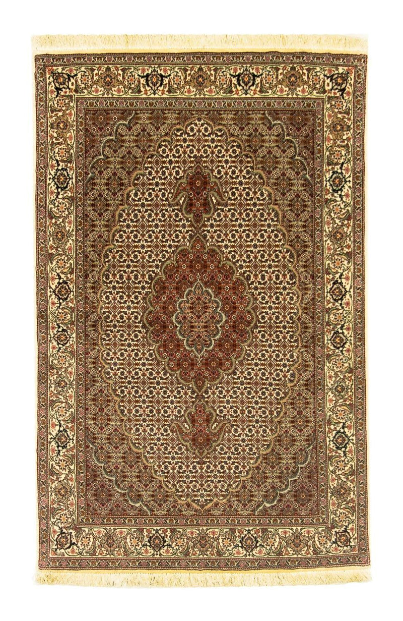 Perzisch tapijt - Tabriz - Royal - 154 x 100 cm - beige