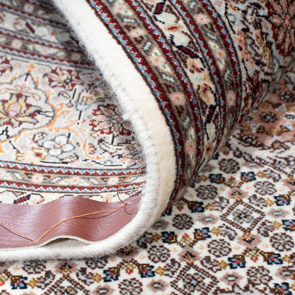 Perzisch tapijt - Tabriz - 202 x 151 cm - beige