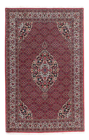 Perzisch tapijt - Bijar - 233 x 140 cm - donkerrood