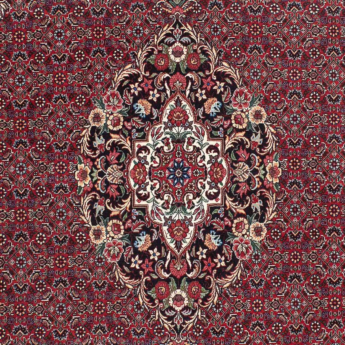 Perzisch tapijt - Bijar - 233 x 140 cm - donkerrood