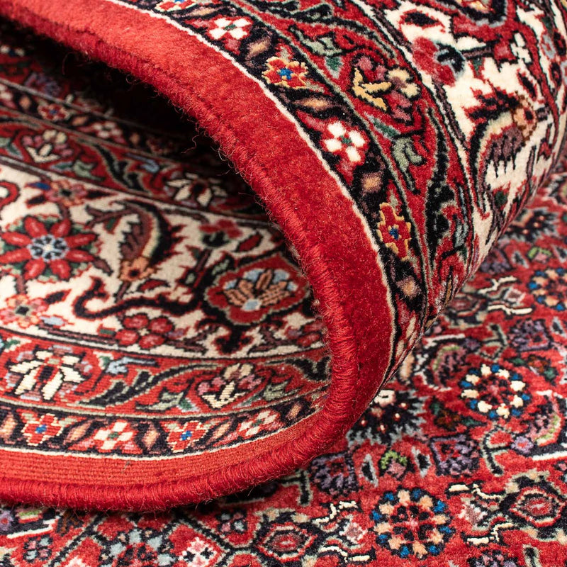 Perzisch tapijt - Bijar - 233 x 140 cm - donkerrood