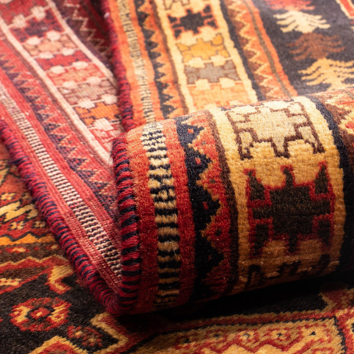 Perzisch Tapijt - Nomadisch - 290 x 186 cm - donkerrood