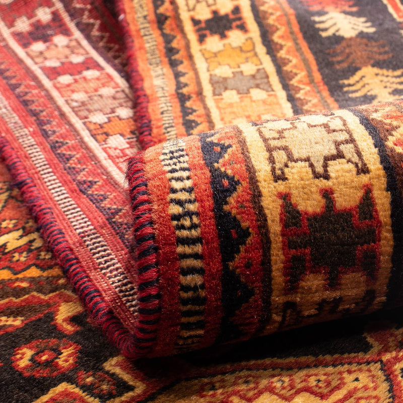 Perzisch Tapijt - Nomadisch - 290 x 186 cm - donkerrood