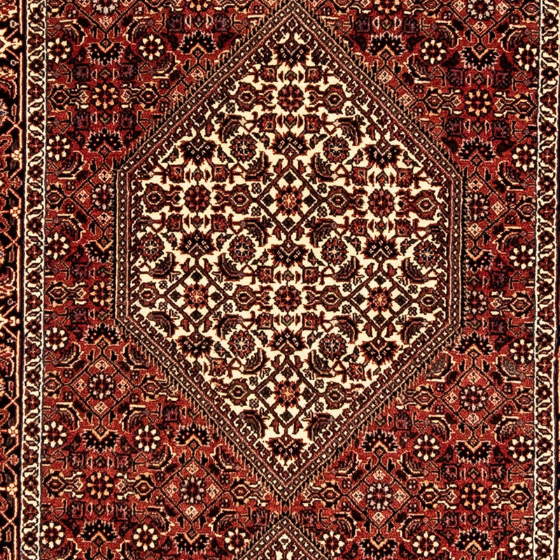 Loper Perzisch tapijt - Bijar - 318 x 83 cm - donkerrood