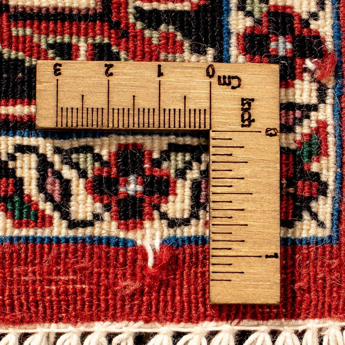 Loper Perzisch tapijt - Bijar - 318 x 83 cm - donkerrood