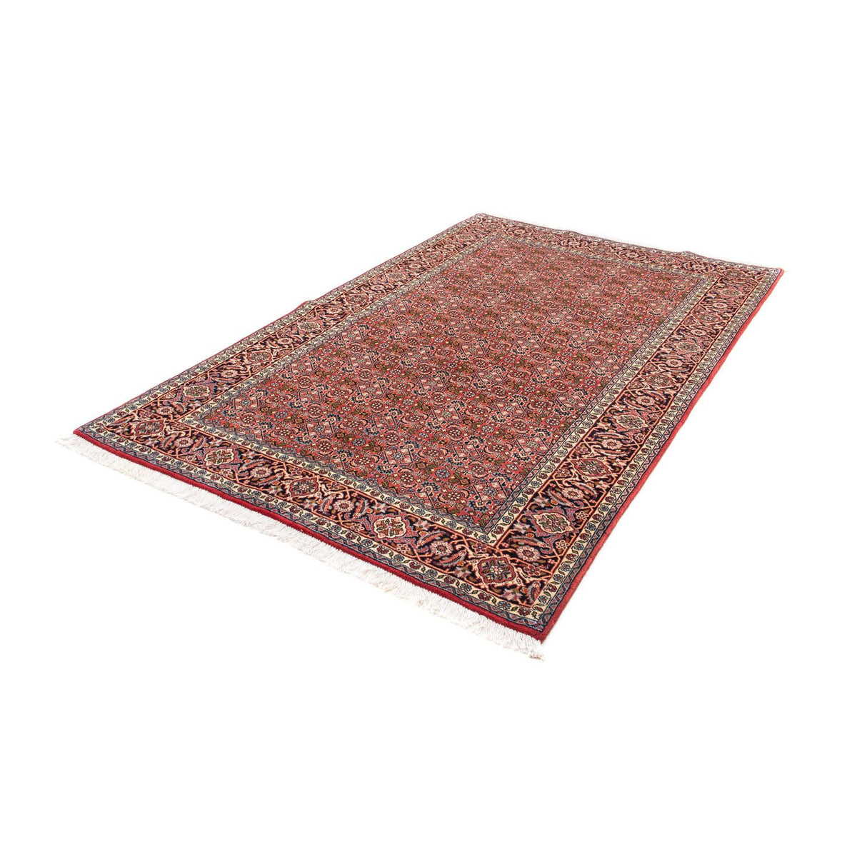 Perzisch tapijt - Bijar - 215 x 136 cm - licht rood