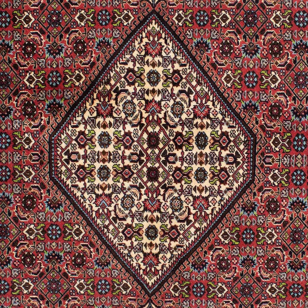 Perzisch tapijt - Bijar - 225 x 141 cm - rood