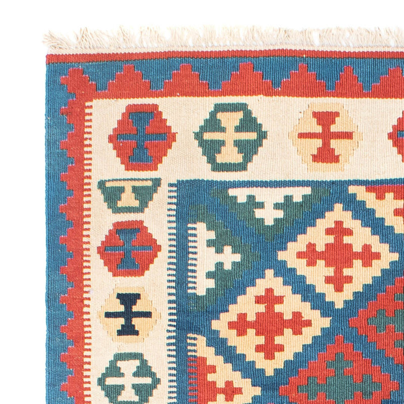 Kelim tapijt - Oosters - 185 x 112 cm - blauw