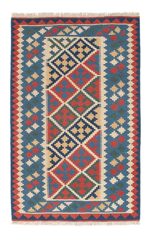 Kelim tapijt - Oosters - 174 x 115 cm - blauw