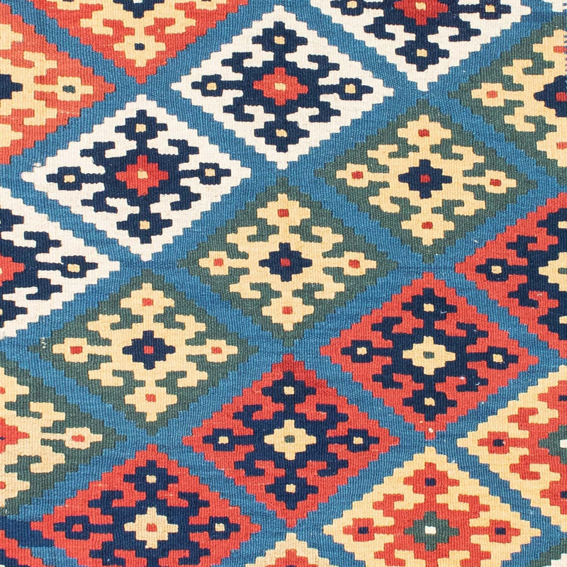 Kelim tapijt - Oosters - 182 x 122 cm - blauw