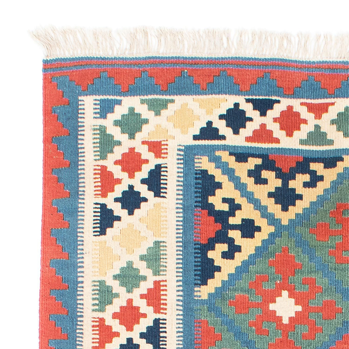 Kelim tapijt - Oosters - 173 x 130 cm - blauw